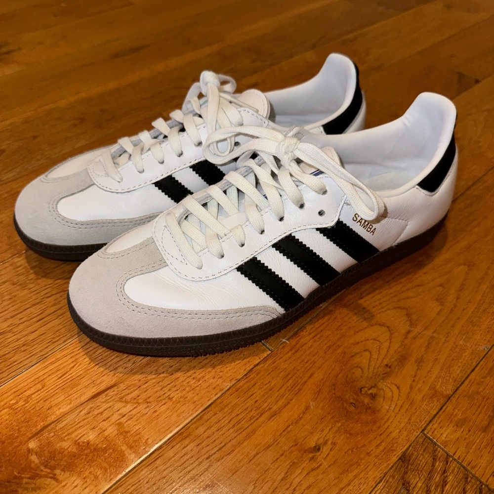 adidas sambas (kids but fits women’s 6.5/7)